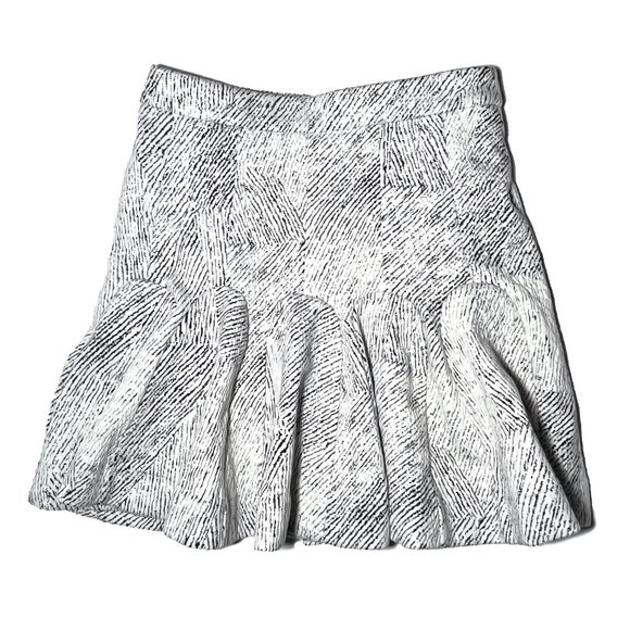 Banana Republic Cocoon Jacquard Fit & Flare Skirt - Picture 3 of 14